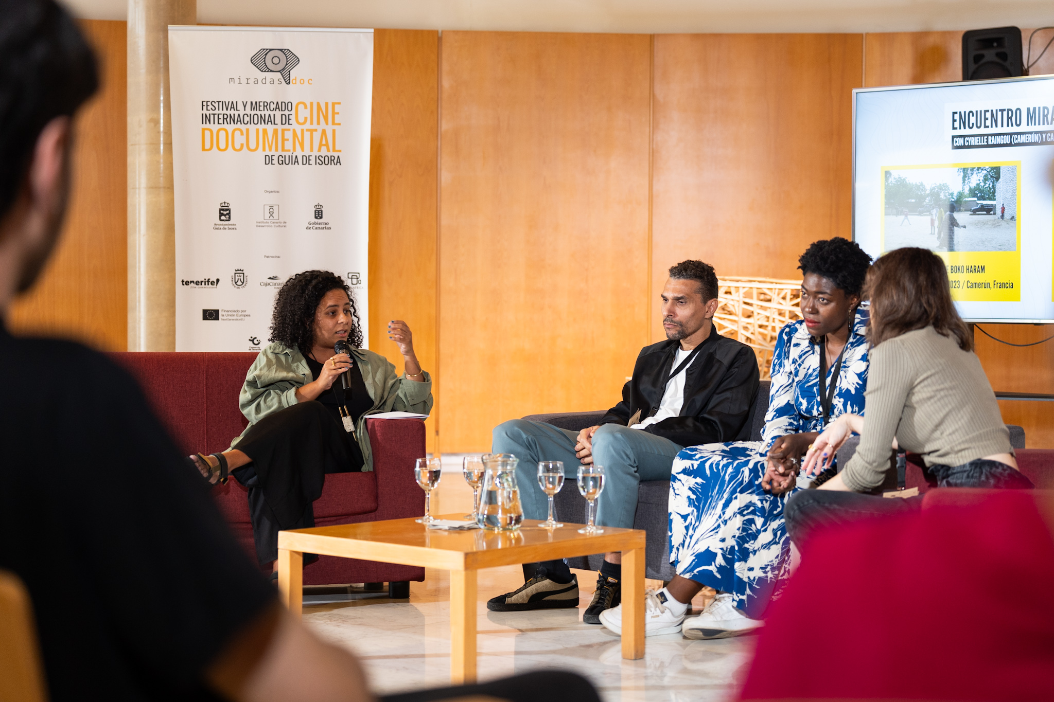 Cyrielle Raingou y Carlos Yuri: las voces del cine documental africano se encuentran en MiradasDoc 2024